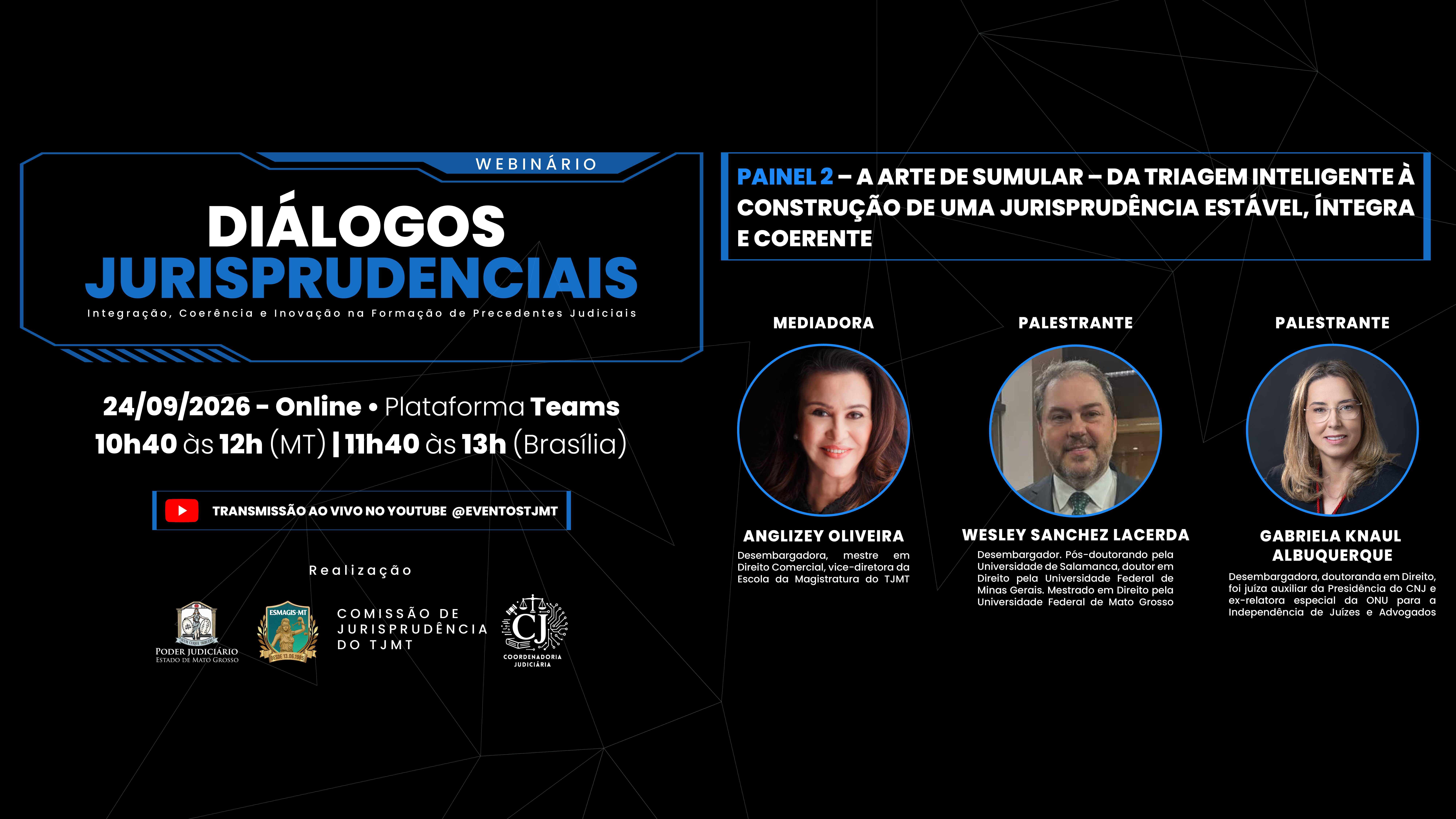 Diálogos Jurisprudenciais - PAINEL 2 LED