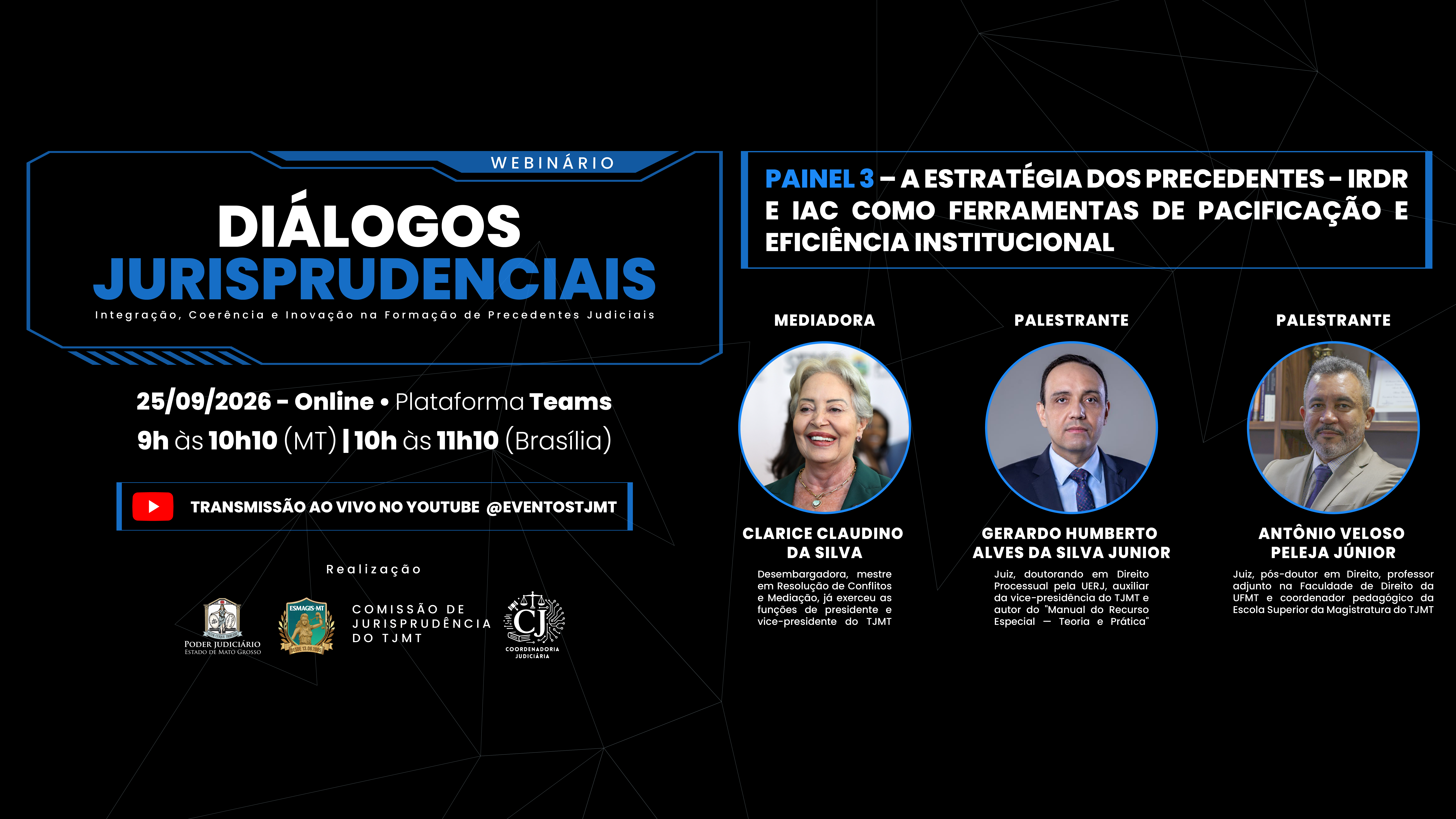 Diálogos Jurisprudenciais - PAINEL 3 LED